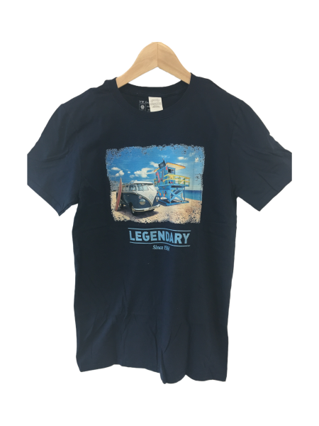 VW T1 T-Shirt Beachlife Legandary Gr.L